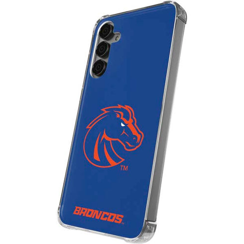 Boise State University Broncos Mascot Galaxy S24 Plus Clear Case